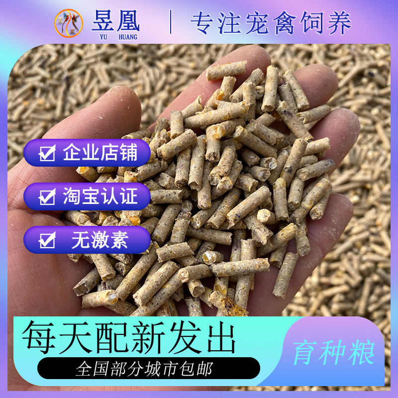 优质孔雀饲料斗鸡饲料颗粒养殖场专用正品好柯尔鸭宠物粮多省包邮