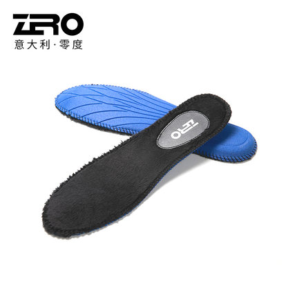 ZRO零度男士皮鞋垫保暖加绒舒适鞋垫软底加厚鞋垫
