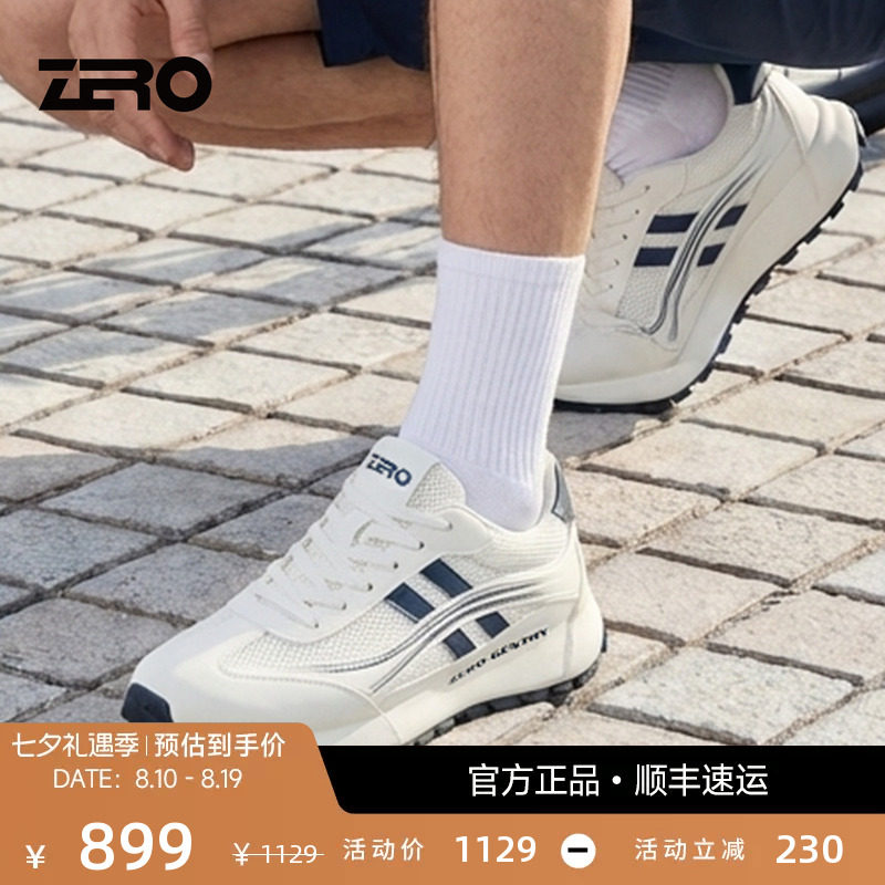 「舒适软包鞋口」ZRO零度男鞋2026春夏新款运动休闲鞋网面透气鞋