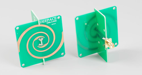 热销Deepace UWB-3 3GHz-6.5GHz低色散 圆极化超宽带UWB定位天线