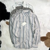 自然植物纤维垂感衬衫 荷兰订单 男士 55%亚麻45%黏胶纤维 纯原