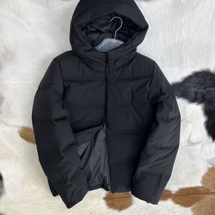 日单 纯原 巨厚 无痕压胶工艺 灰鸭绒 男士秋冬连帽羽绒服外套