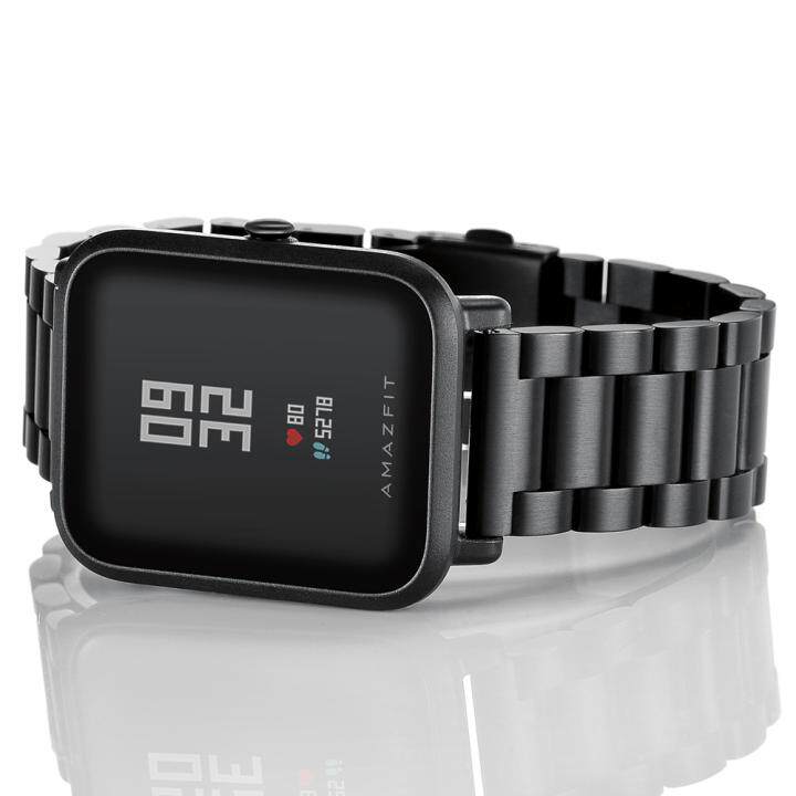 HUAMI AMAZFIT 미터 시계 청소년 버전 1S 밀라노 스트랩 GTS 금속 스테인레스 스틸 나일론 스트랩