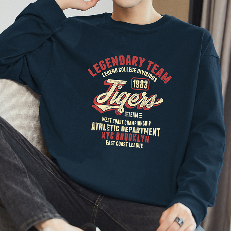 长袖260g重磅纯棉T恤亲肤柔软