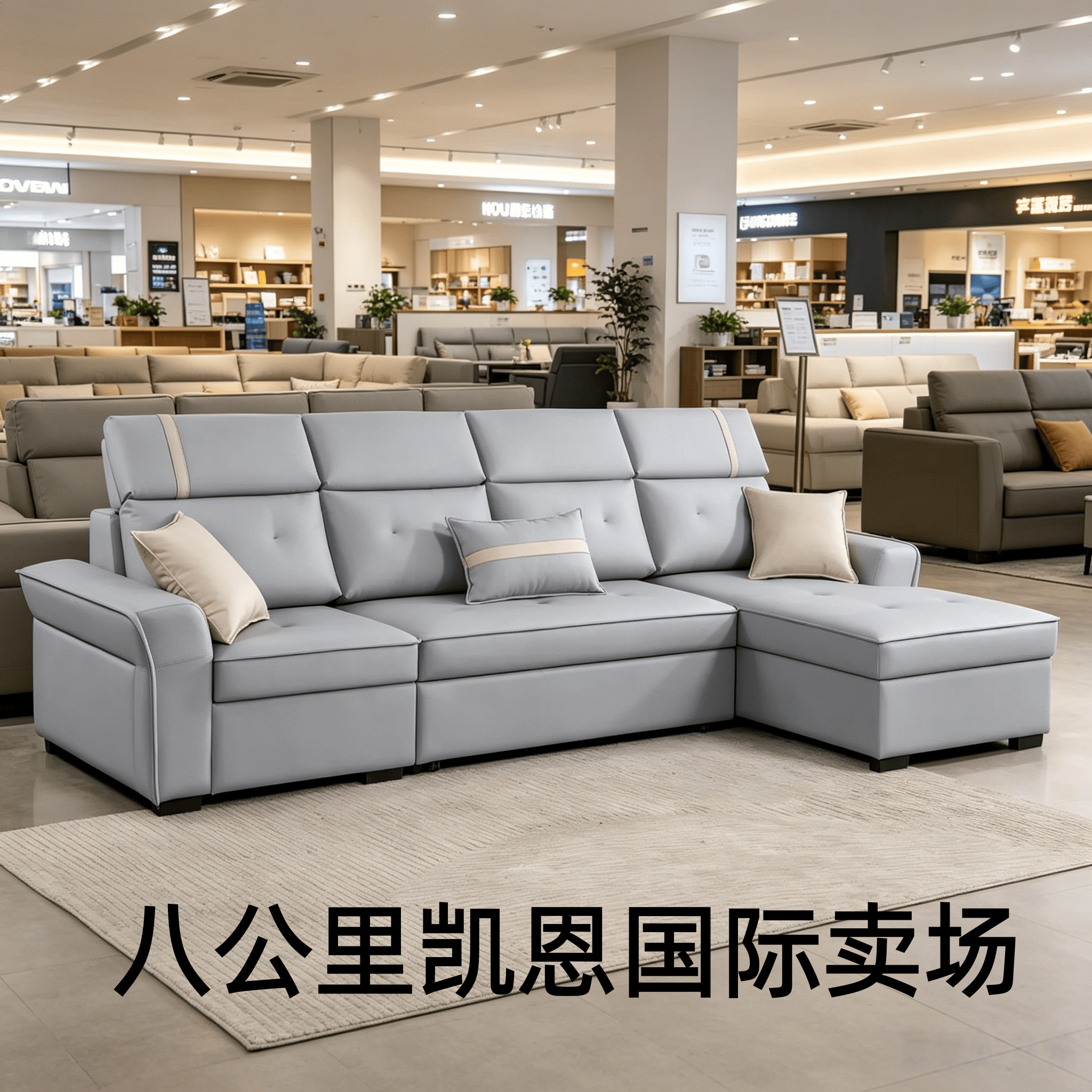 免洗科技布多功能沙发床客厅储物