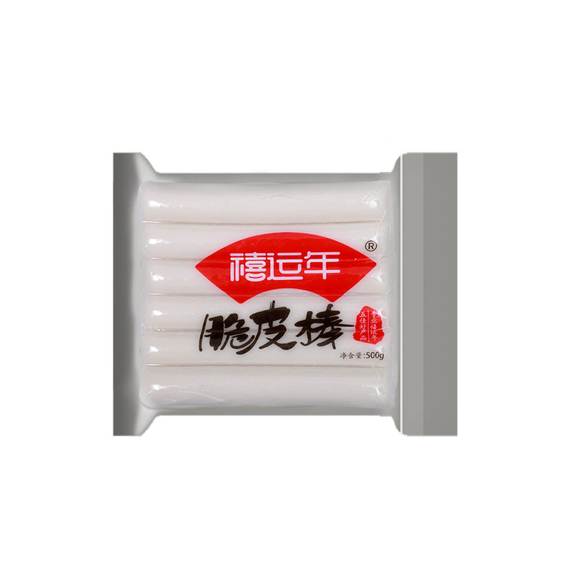 禧运年脆皮年糕脆皮棒500g一袋6根 整箱22袋 烤肠机商用年糕批发