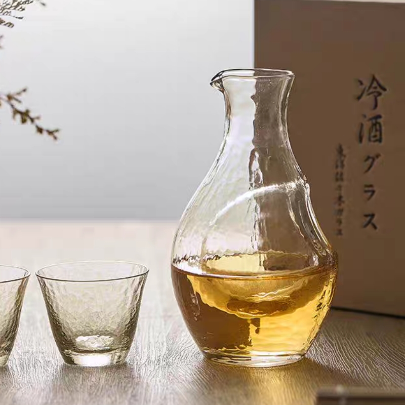 日式清酒酒具 分酒壶梅子酒冷酒器清酒壶套装 东阳佐佐木平替