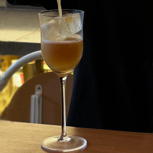 无铅水晶玻璃香槟杯甜酒杯鸡尾酒杯 郁金香高脚杯日式马提尼杯