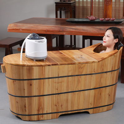 美容院洗澡盆全身汗蒸两用沐浴桶