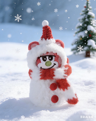 拉椅子将太郎sho taro 10cm娃衣棉花娃娃衣服毛圣诞老人娃衣