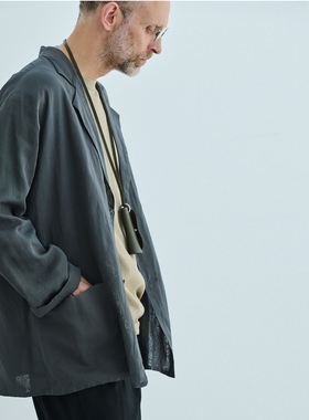 日本Still By Hand高密度薄棉轻薄透气西服外套JK01261