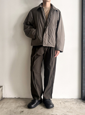 日本ATON塔夫绸防泼水轻盈保暖外套棉服