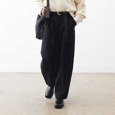 StudioNicholson宽松休闲长裤