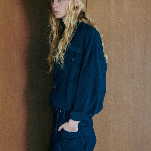 日本INNAT刺子织手染衬衫外套