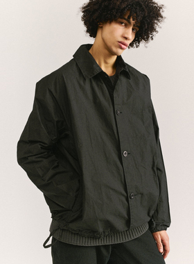 法国Casey Casey Peche水洗蜡染抽绳短夹克