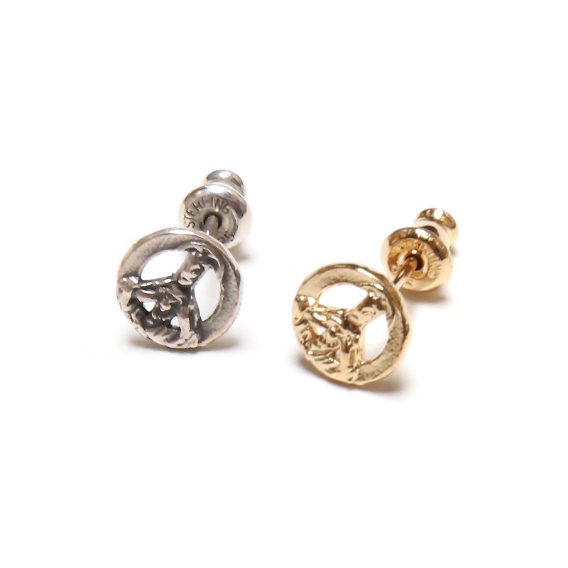 日本amp和平耳针耳钉耳环