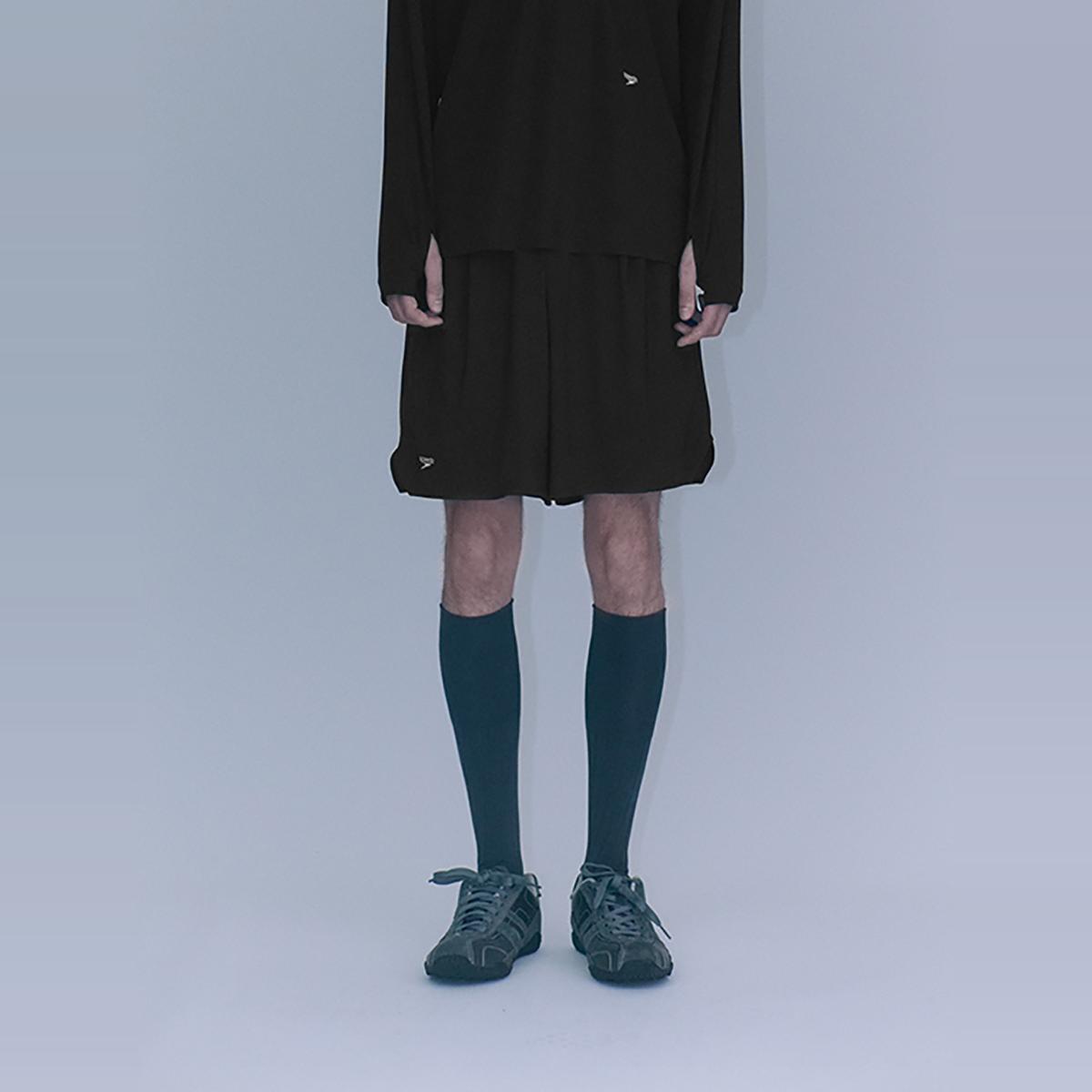 莱卡防紫外线快干休闲短裤黑