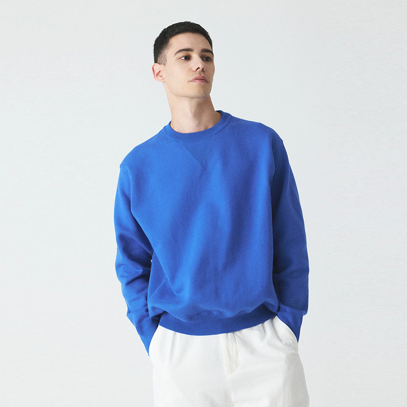 加固耐用耐洗圆领套头衫卫衣