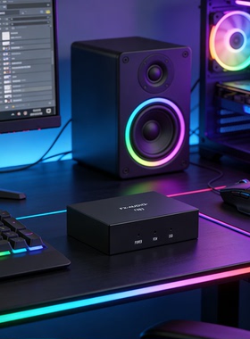 飞想FX-03 USB音频解码器DAC外置声卡ES9028Q2M支持384K DSD256