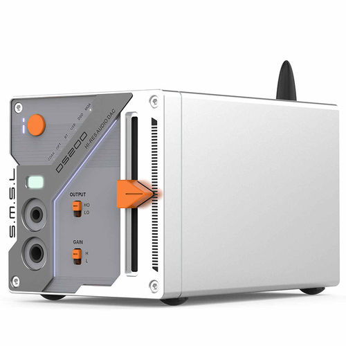 SMSL双木三林DS200音频解码器CS43131 MQA蓝牙5.1平衡耳放DAC