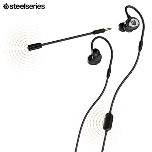 赛睿/SteelSeries突圣骑tusq入耳式3.5mm游戏电竞耳机挂耳式带麦