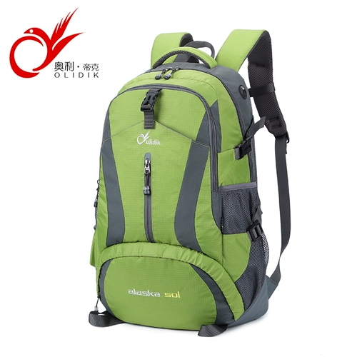 Рюкзак для скалозалания, водонепроницаемая износостойкая вместительная и большая сумка через плечо подходит для пеших прогулок для путешествий