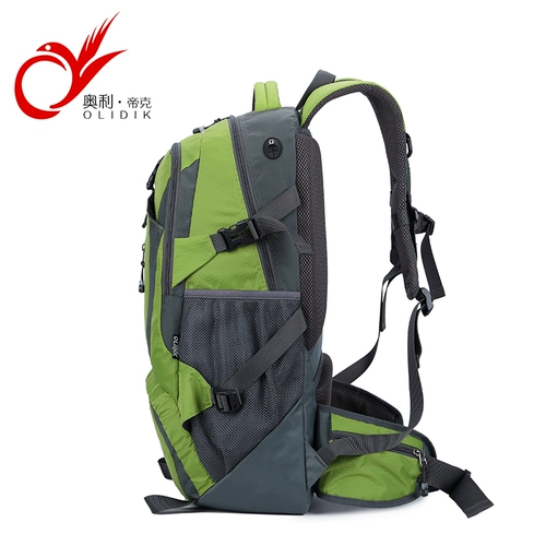 Рюкзак для скалозалания, водонепроницаемая износостойкая вместительная и большая сумка через плечо подходит для пеших прогулок для путешествий