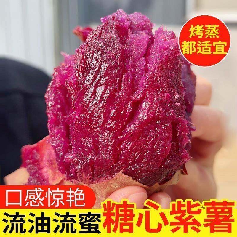 高山红土云南紫薯 当季新薯现挖 无筋少丝 可做甜品米糊粗粮食材