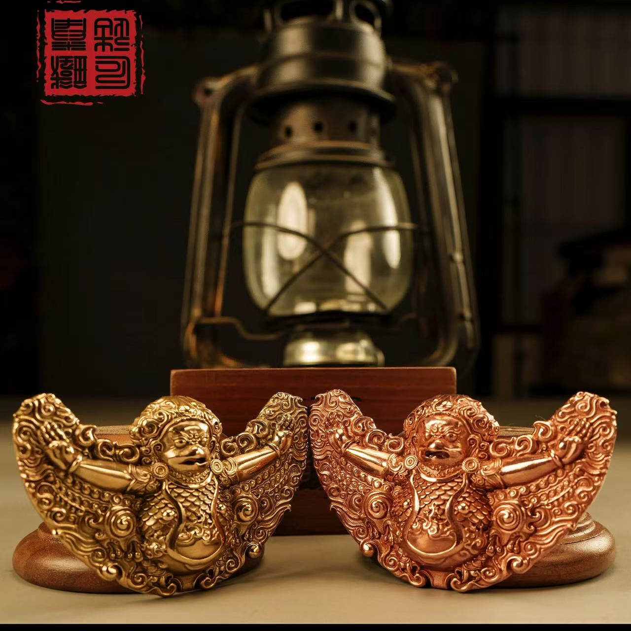 铁拳匠造出品 临古系列之 大鹏金翅鸟 牌子 挂件 项链 手把件