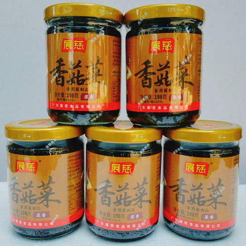香菇菜浓香味198g菌菇下饭菜