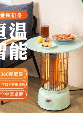 windpia围炉煮茶取暖器家用节能电碳纤维电暖气烤火炉鸟笼电暖省
