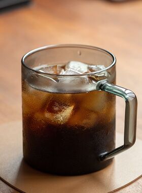 CAFEDE KONA 咖啡杯 透明喝咖啡杯子 水杯 茶杯玻璃杯 耐热冷萃杯