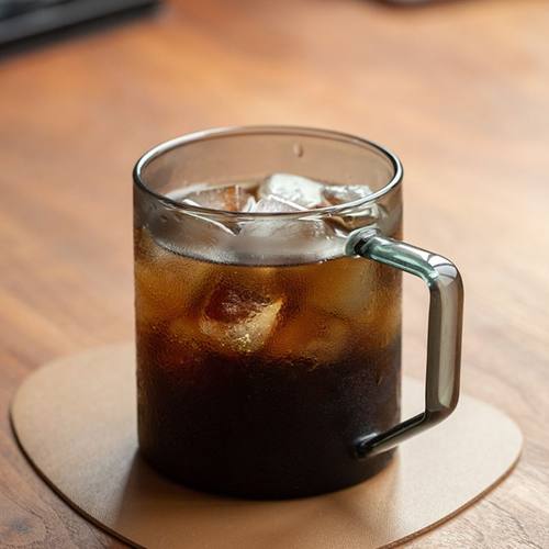 CAFEDEKONA 咖啡杯 透明喝咖啡杯子 水杯 茶杯玻璃杯 耐热冷萃杯