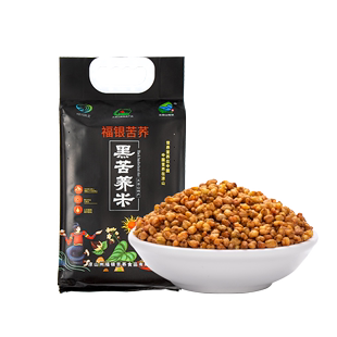 黑苦荞米大凉山荞麦米自产荞麦食品杂粮米2500g