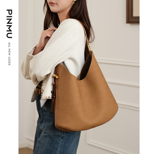 托特包包女式 植鞣通勤大容量单肩包高级感腋下包大包秋冬 2025新款