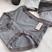 与美丽有关 东西 petite r062蕾丝性感内裤 小兰裙女灰色夜店