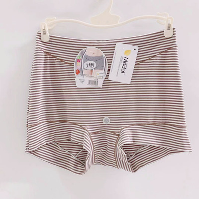 黛丝少女莫代尔经典条纹无痕内裤