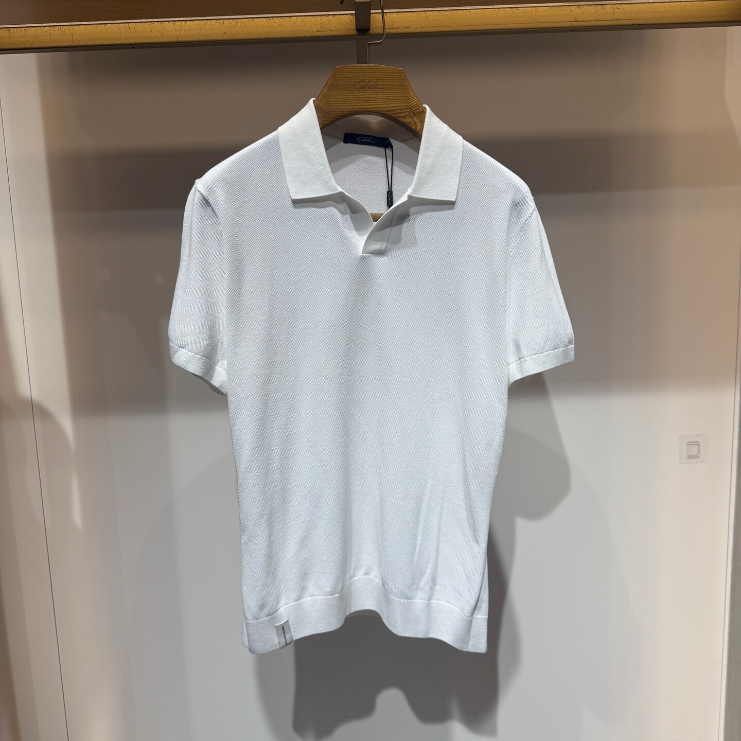 Satchi沙驰短袖t恤专柜新款正品夏季男装翻领毛衫88QMB8300025