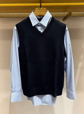 沙驰Satchi背心专柜新款正品男士针织背心冬休闲马甲88RGA8324003