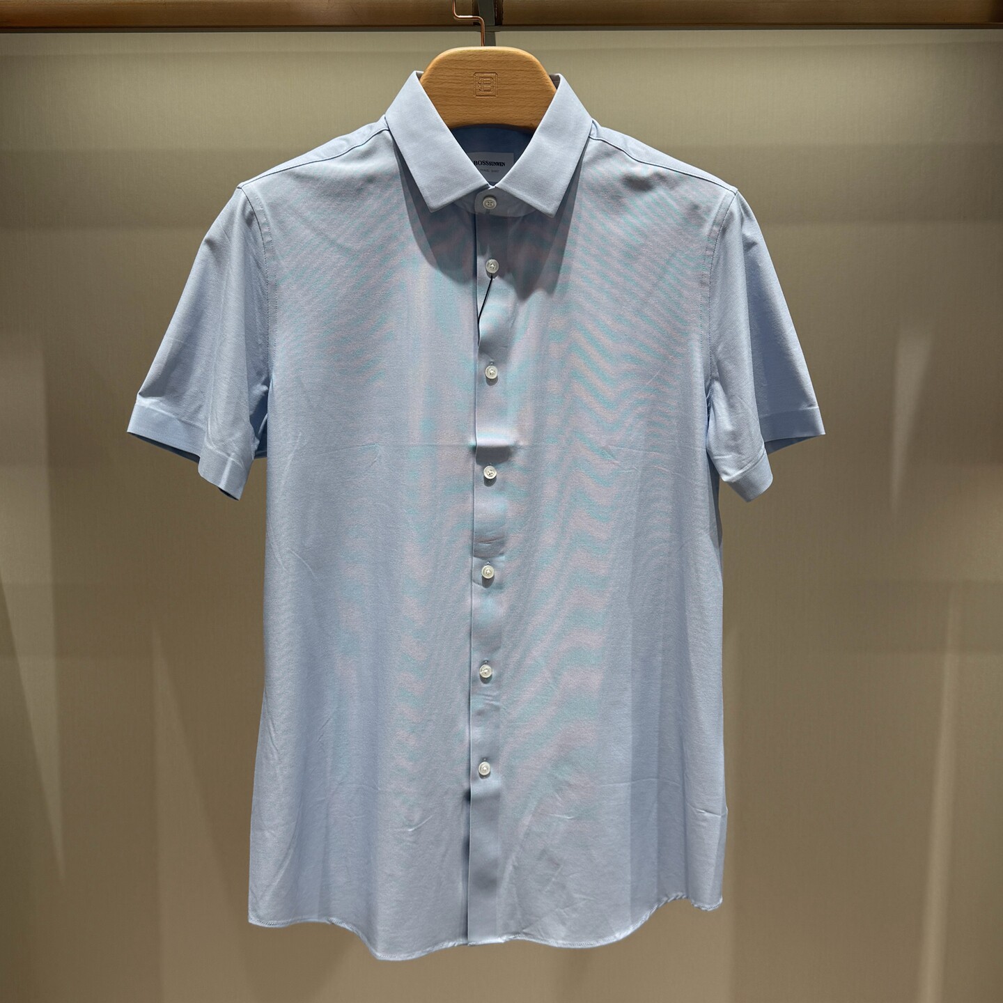 BOSSsunwen短袖衬衣26新款专柜正品春夏男装休闲衬衫152311272870 - 实物图