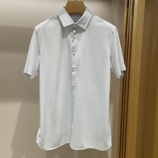 BOSSsunwen短袖衬衣26新款专柜正品春夏男装休闲针织衬衫M622S009