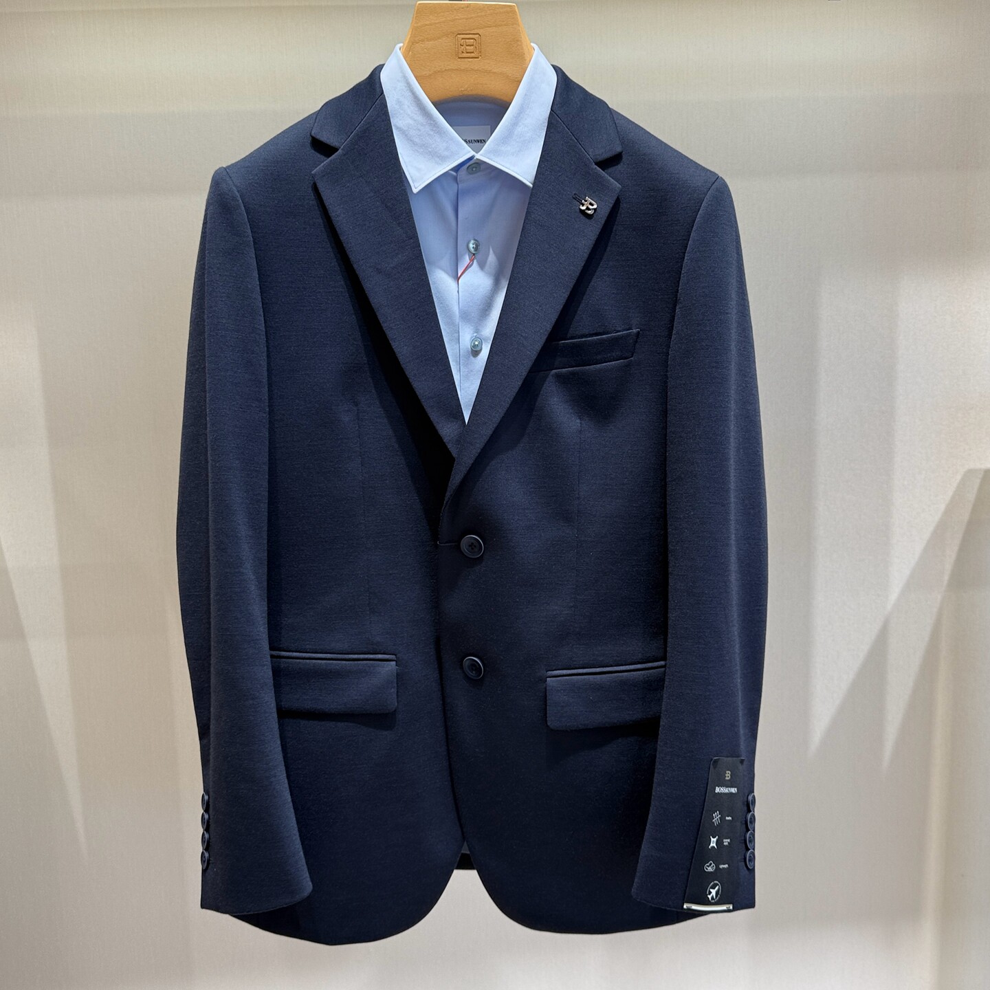 BOSSsunwen西服24专柜正品新款秋冬男士休闲西装外套143113211581图片
