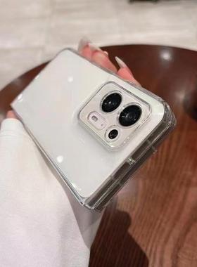 适用OPPO FindN3手机壳findn折叠屏透明超薄潮牌网红保护外壳N2