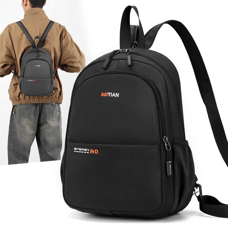 伊森克伦男士多功能小款双肩包