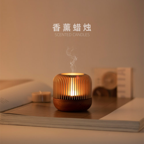 香薰蜡烛淡雅卧室助眠生日礼物