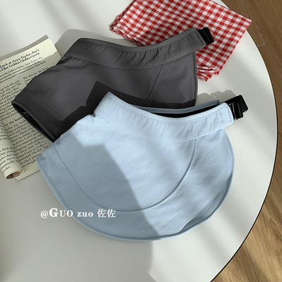 upf50+黑胶大帽檐遮阳防晒帽折叠