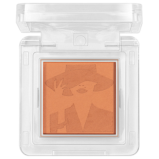 艾谜眼影盘自然显色粉质细腻橘色哑光大地色便携新初学者单色眼影