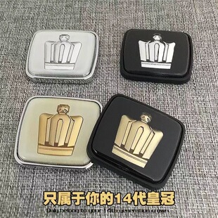 适用于05-09款丰田皇冠侧标尾标皇冠12代14代后车标叶子板C柱侧标