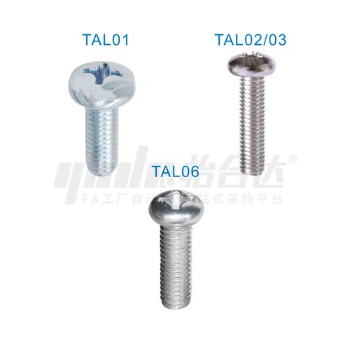 TAL01 02 03 06 09 10-M6 8 5 4 6 2.5-L10 12 14 16 20 25螺钉