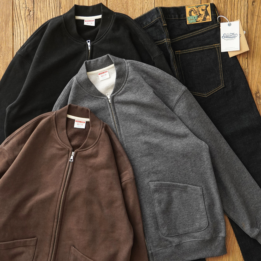 沾酱 重磅卫衣冬季加绒双开拉链休闲秋冬卫衣开衫棒球领复古咔叽